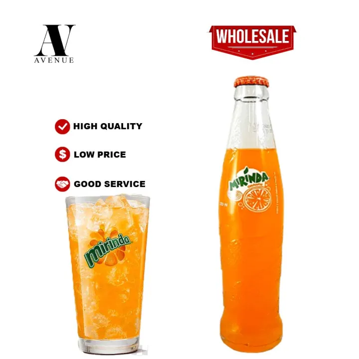 mirinda glass bottle