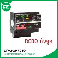 เมนเบรกเกอร์ กันดูด RCBO CT Electric 2P RCBO 32A, 50A, 63A CTM2-LE