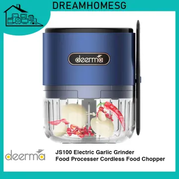 Deerma Mini Electric Food Chopper Garlic Stirrer Condiment Crusher