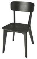 LISABO Chair, black (ลิซาโบ เก้าอี้, ดำ)