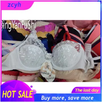 Solid White Bra 38 36 40 42 44 46 48 50 A B Cup Students Bras Soft