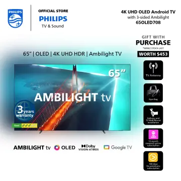 OLED 8 series 4K UHD LED Smart TV 65OLED805/98