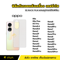 ฟิล์มหลัง กันรอย ฟิล์มเคฟล่า OPPO ออปโป้ Reno10 Reno10Pro Reno10ProPlus Reno8 Reno8Pro Reno8Z Reno2F Reno3 Reno3Pro Reno4 Reno4Z Reno4Pro Reno5 Reno5Pro Reno6 Reno6Z Reno6Pro Reno7 Reno7Z Reno7Pro ฟิล์มหลังOPPO