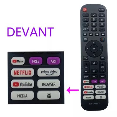 Devant Smart TV remote 32STV103 50QUHV04 55UHD202 43stv103