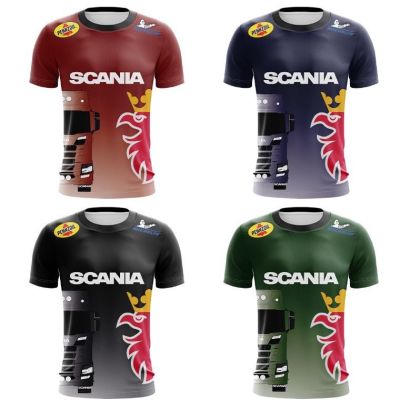 Truck Driver Jersey Scania Truck Jersey saiz xs-8xl