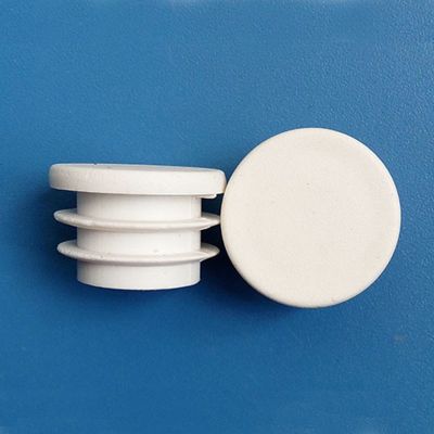 40p16 19 22 25 28 32 38 50mm White round tube inserting end cap blank Pipe table feet plastic plug furniture feet  pads cover Pipe Fittings Accessorie