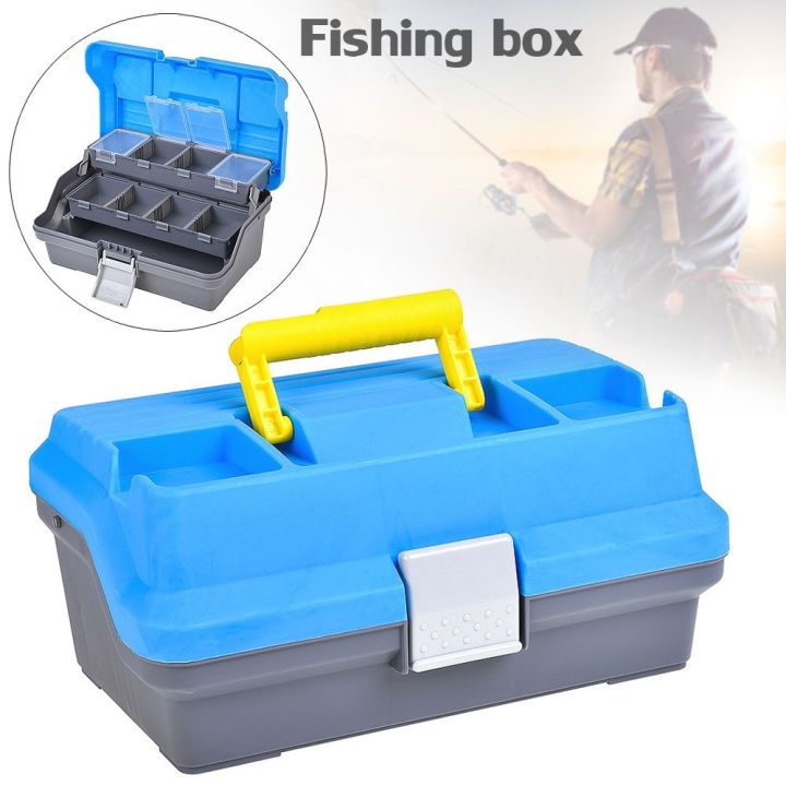 rongjingmall-กล่องเก็บของเหยื่อตกปลากล่องเครื่องมือตกปลากล่องอุปกรณ์ตกปลาเหยื่อล่อปลากล่องเหยื่อตกปลา