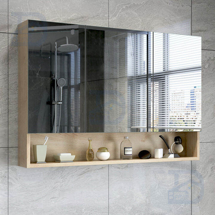 Bathroom Mirror Storage Separate Wallmounted Bathroom Mirror