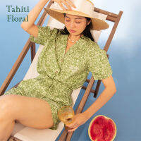 Holiday Sunrise - Tahiti Floral ( (เสื้อและกางเกงลายดอก)