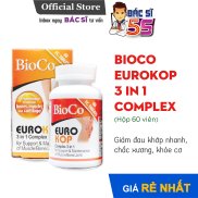 BioCo Eurokop 3 in 1 complex H 60v - Giảm đau khớp nhanh, chắc xương, khỏe