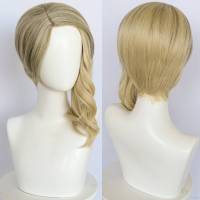 Spider-Man Across the Spider-Verse Gwen Stacy Wig Cosplay Blond Hair Hairpiece COS Anime Heat Resistant Halloween