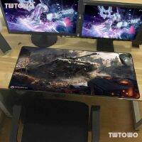 Gaming Mouse Pad Precision Seaming Tank World Computer Custom Table Mat Speed Rubber Non-slip 900x400 600x300