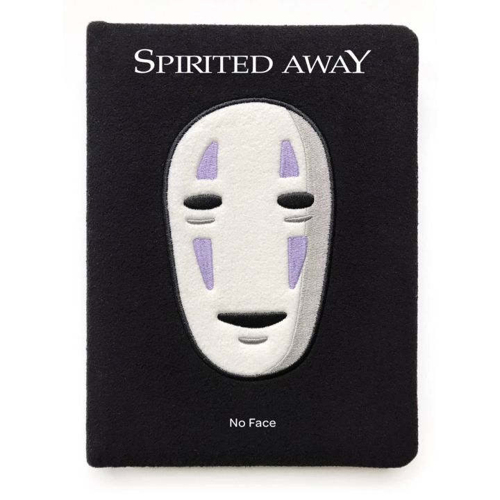 Positive attracts positive. ! Spirited Away No Face Plush Journal