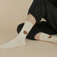 [WARMGREY TAIL] MEET TIGER - IVORY SOCKS 230 - 280mm (free size)