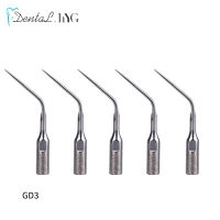 5Pcs GD3ทันตกรรม Scaler Tips Fit EMS นกหัวขวาน Ultrasonic Scaler Handpiece ทันตกรรม Ultrasonic Scaler Scaling Tip