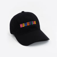 DOWNTOWN.TH DOODLE CAP | หมวกปักลาย DOWNTOWN สีดำ