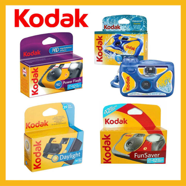 Kodak Single Use One Time Disposable Film Camera 27/39 Exposure Photos ...