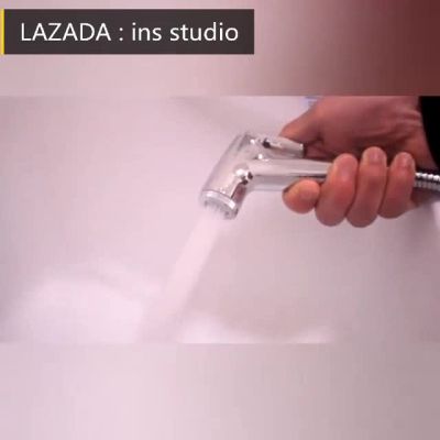 (promotion++) Hand Shower Set สายฉีดชำระ อุปกรณ์ในห้องน้ำ ฉีดทำความสะอาด สายฉีดชำระ Faucet Toilet Spray Handheld Rinse Water Spray สุดคุ้มม ก็ อก ซัน ว่า วาว ก็ อก น้ำ ก็ อก ติด ผนัง ต่อ ก็ อก น้ำ