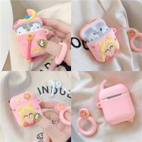 For Airpods Pro 3D Cartoon Anime Case for Apple Airpods 3 2 1  Wireless Earphone Cover Box Bags Wireless Earbud Cases