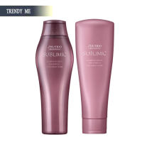 Shiseido Sublimic Luminoforce Shampoo 250ml.+Treatment 250ml. แชมพูและทรีทเมนท์ปกป้องเส้นผมทำสีจากการซีดจาง