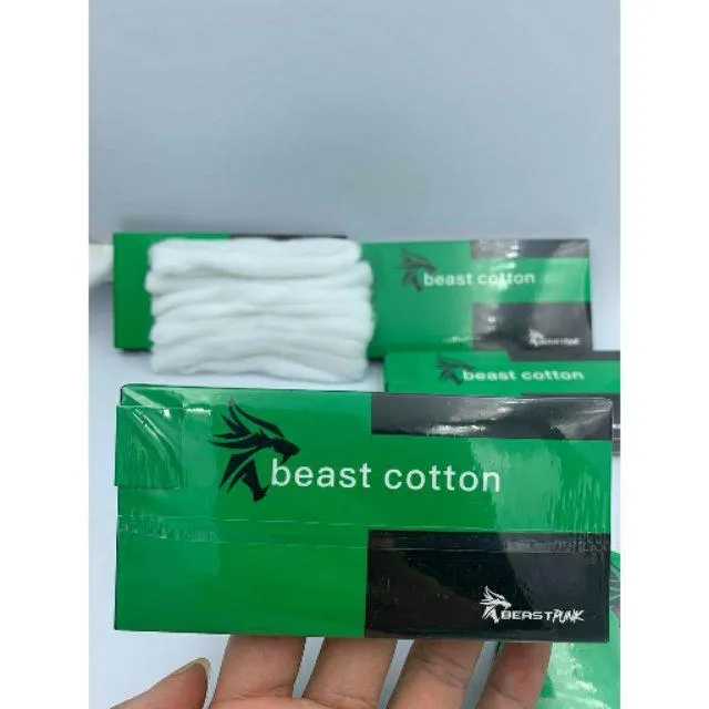 Beast Cotton 5 feet of organic vape cotton fit for 3mm coil build