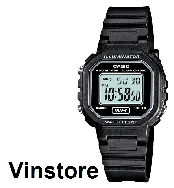 Vinstore] Casio LA-20WH Small Black Resin Band LED Digital Kids Women Watch  LA-20WH-1ADF LA-20WH-1A LA20WH-1A LA-20WH | Lazada Singapore