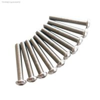 ☇ 5/10/20/50PCS Hexagon Hex Socket Button Head Round Allen Bolt Screw 304 A2 Stainless Steel M2 M2.5 M3 M4 M5 M6 M8 M10 ISO7380