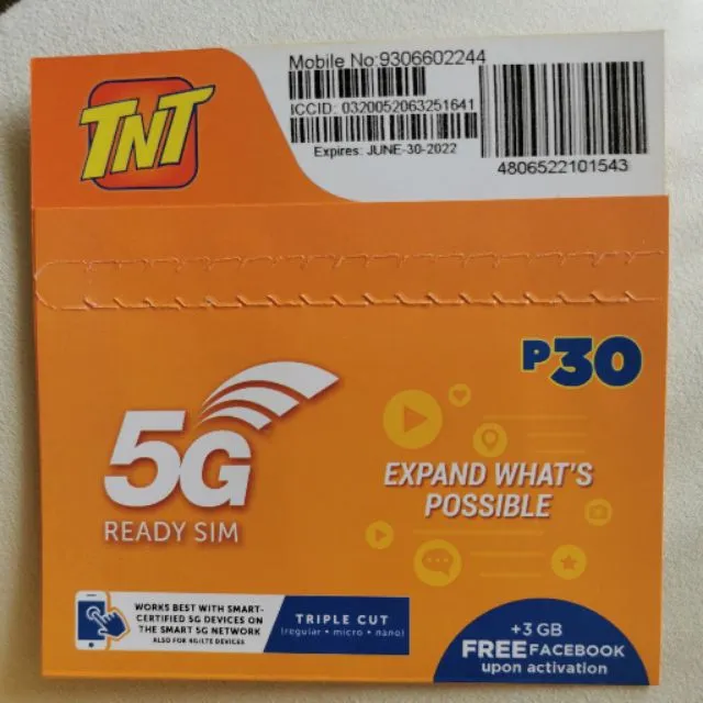 TNT 5g Ready Vanity Sim For Sale | Lazada PH