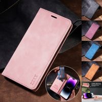 Wallet Pair Suction Magnetic Flip With Card Slot Leather Case For iPhone 14 Pro Max 13 12 11 SE 2022 X XR XS Max 8 7 6 6S Plus