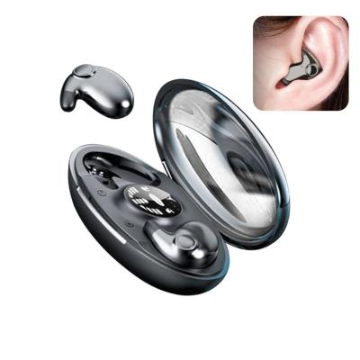 Invisible Sleep Wireless Earbud Bluetoothcompatible 5.3 Mini Stereo Earphone High Fidelity IPX5 Waterproof Earphone Long Enduran Power Points  Switche