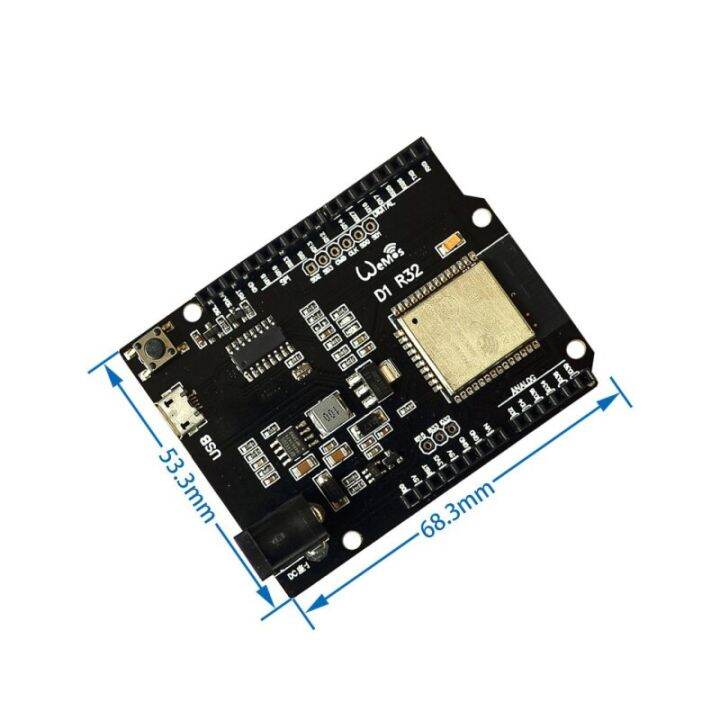 ESP32สำหรับ Wemos D1 Mini สำหรับ Arduino UNO R3 D1 R32บอร์ดพัฒนา ...