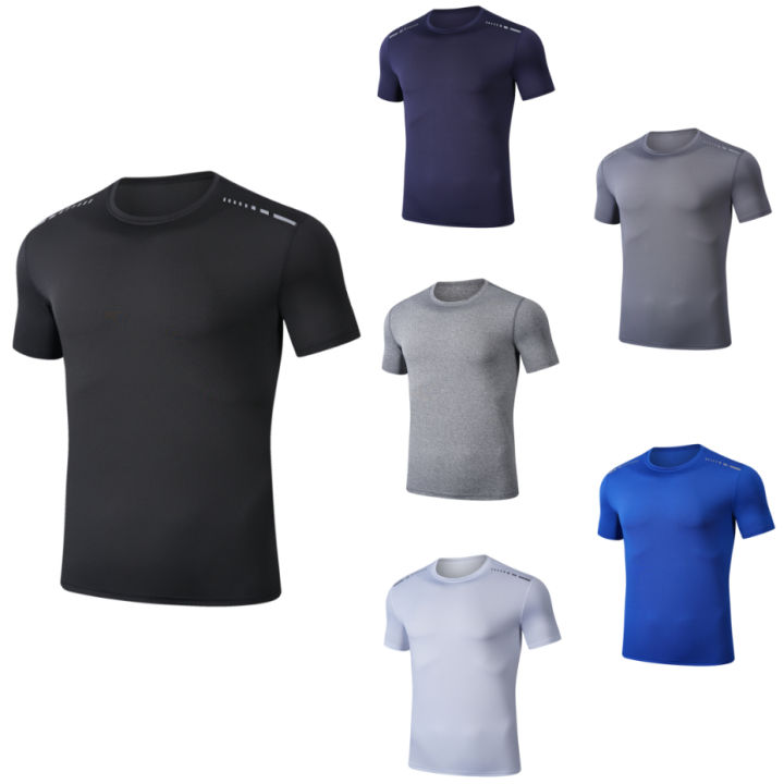 G815# Men's sports Dri-Fit T-shirts Quick dry short sleeves | Lazada PH