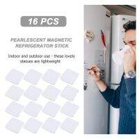 【YF】❡✚✈  16Pcs Thermal Transfer Blank Consumables Refrigerator Stickers Magnets Sublimation Fridge