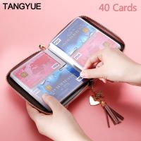 Women Genuine Leather Credit Card Holder Purse for Cards Case Rfid Wallet for Credit ID Bank Card Holder Women Cardholder Pocket Card Holders