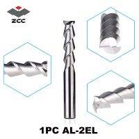 1ชิ้น D3.0 Al-2el-D20.0 Zcct.ct คาร์ไบด์2ขลุ่ยแบนเครื่องเจาะปลาย Cnc ตัดขอบยาวที่มีก้านตรงอุปกรณ์เจาะ