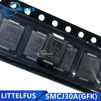 20ชิ้น Force, litfus SMCJ30A GfK Unidirectional DIODE S 30 V จาก1.5 KW-214-AB