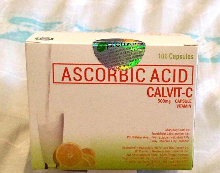 CalvitC calcium ascorbate (100capsules/box) Lazada PH