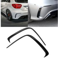 Car Styling For Mercedes Benz W176 A200 A250 A45 AMG Hatchback 2013 2014 2015 2016 2018 Rear Bumper Lip Spoiler Splitter Canards