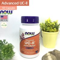 คอลลาเจนยูซีทู Advanced UC-II Joint Relief 60 Veg Capsules -Now Foods คอลลาเจนชนิดที่ 2 Collagen Type II