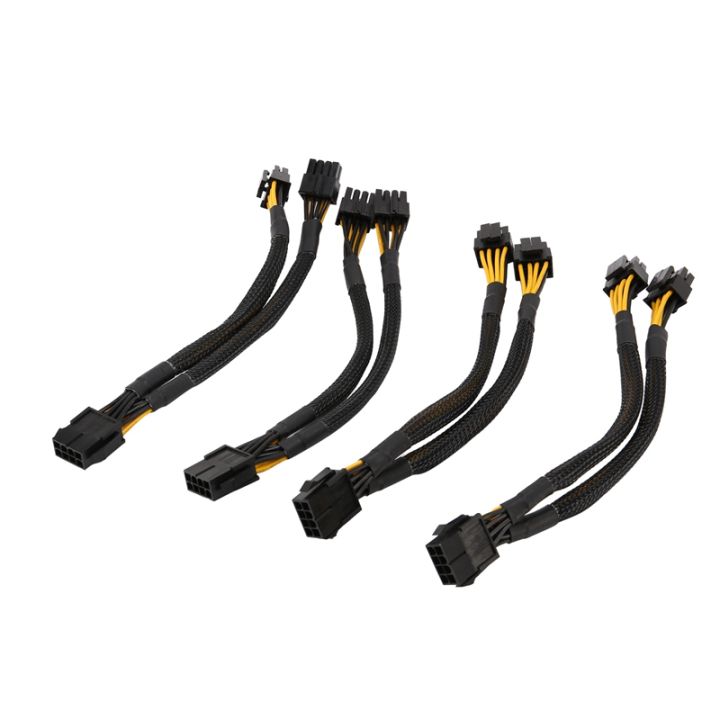 4 Pcs Cpu 8 Pin Splitter Atx Cpu 8 Pin Female To Dual 844 Pin Male Eps 12v For Motherboard 9957