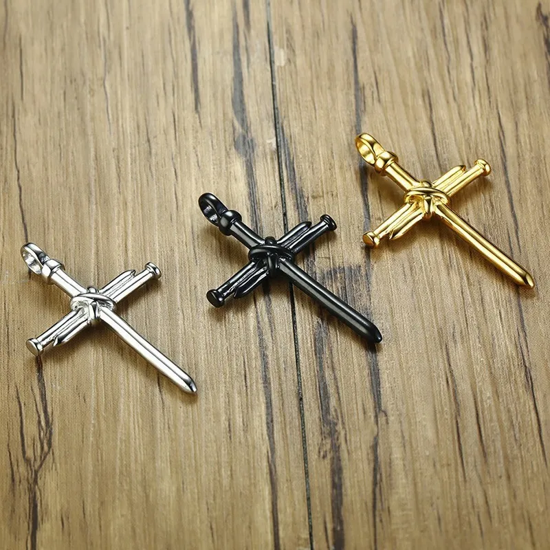 Crucifixion hot sale nail necklace