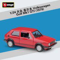 【Big-promotion】 Diecast 1:24 1979 Golf Mk1 GTI สีแดงสีดำหุ่นอัลลอยคอลเลกชันรถของเล่นเด็ก