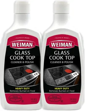 Weiman Cooktop Cleaner and Polish 10 Ounce 2 Pack