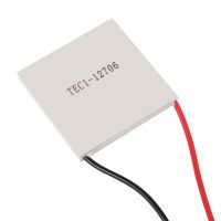 1Pc TEC1-12706 Semiconductor Refrigeration Tablets TEC1-12706 12V 6A Heatsink Thermoelectric Cooler Cooling Peltier Plate Module Electrical Circuitry