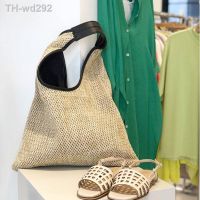 Fashion Rattan Women Shoulder Bags Wicker Woven Straw Bag Designer Handbags Large Capacity Tote Casaul Female Summer Beach Purse