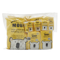 VALUE Pack Baby Moby สำลีไร้กาว ถุงน้ำนม แผ่นซับ ทิชชู่เปียก ของขวัญเด็กแรกเกิด  Baby moby เบบี้โมบี้ เซตของขวัญ  ของรับขวัญ ของเยี่ยม  ของรับขวัญเด็ก