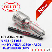 Orตรวจหัวฉีดดีเซลหัวฉีด DLLA153P1609 0433171983สำหรับ HYUNDAI 33800-4A600 338004A600 0445110277 0445110278