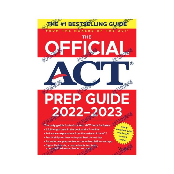 The Official ACT Prep Guide 20222023 Lazada PH