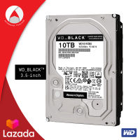 WD Black 10TB HDD สำหรับเกมส์ เกมเมอร์ Harddisk (WD101FZBX) Gaming Hard Drive ฮาร์ดดิสก์ 3.5 นิ้ว เย็นจัดและเงียบ HDD BLACK 10TB 7200RPM SATA3(6Gb/s) 256MB ประกัน Synnex 5 ปี internal ฮาร์ดดิส harddrive ฮาร์ดไดรฟ์ wd internal game mac pc internal harddisk