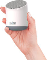 Pure Enrichment® Wave™ Mini Wireless Travel Sound Machine - New &amp; Improved Seamless Loop, Rechargeable Lithium Battery, 48 Hr Run Time, 6 Soothing All-Natural Sounds, Optional Timer, and Storage Bag